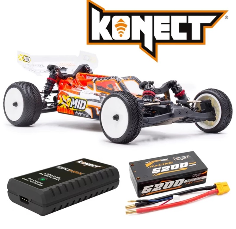 BUGGY Hobbytech XMID 1/10 2WD Brushless - RTR ACCUS/CHARGEUR