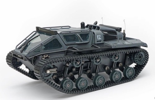 E-ZEE RC Ripsaw 1/16 Gris – Véhicule Chenillé RC Haute Vitesse