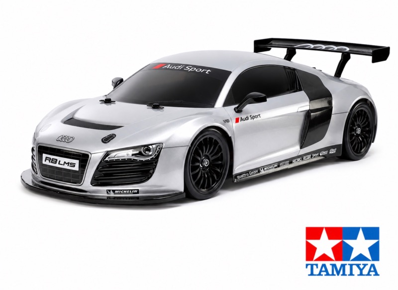 Audi R8 LMS 2008 TT02 Voiture Tamiya en kit