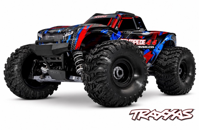 Traxxas Stampede 4X4 VX3 – monster truck RC Brushless 1/10 RTR ROUGE