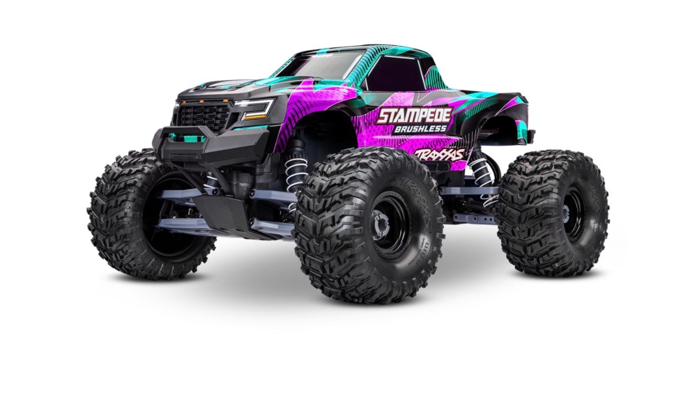 Traxxas Stampede 4X2 VX3 Brushless 1/10 RTR Rose – Monster Truck RC