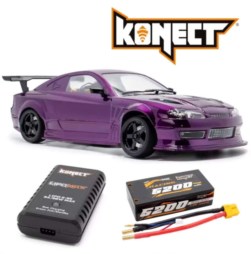HOBBYTECH OVER-D10 DRIFT 1/10 Brushless - RTR LIPO/CHARGEUR