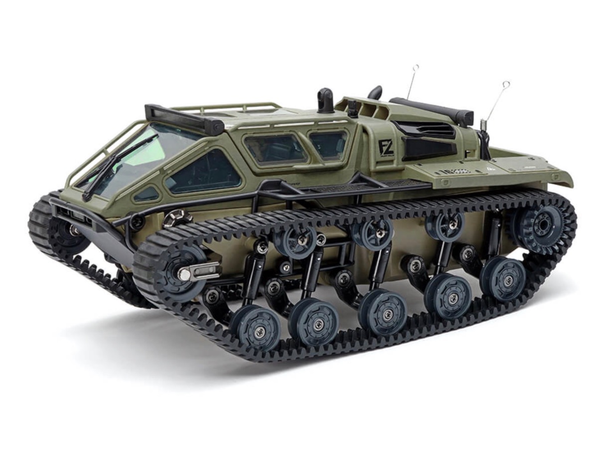 E-ZEE RC Ripsaw 1/16 Vert – Véhicule Chenillé RC Haute Vitesse