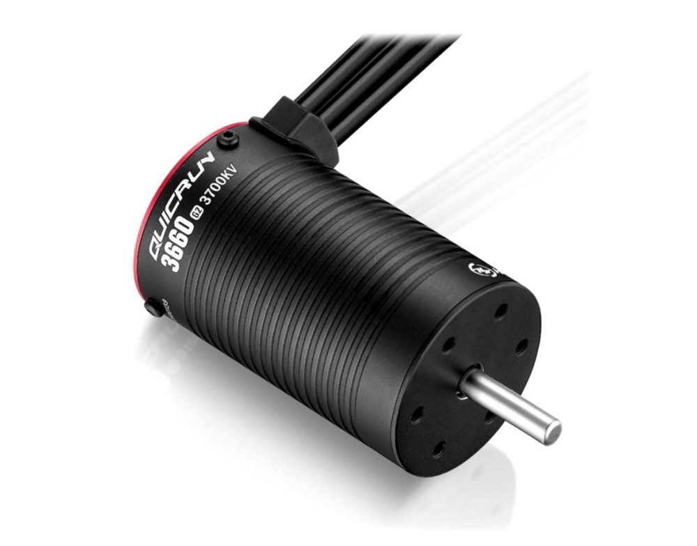 Hobbywing QuicRun 3660SL G2 3700KV Moteur Brushless Sensorless 1/10