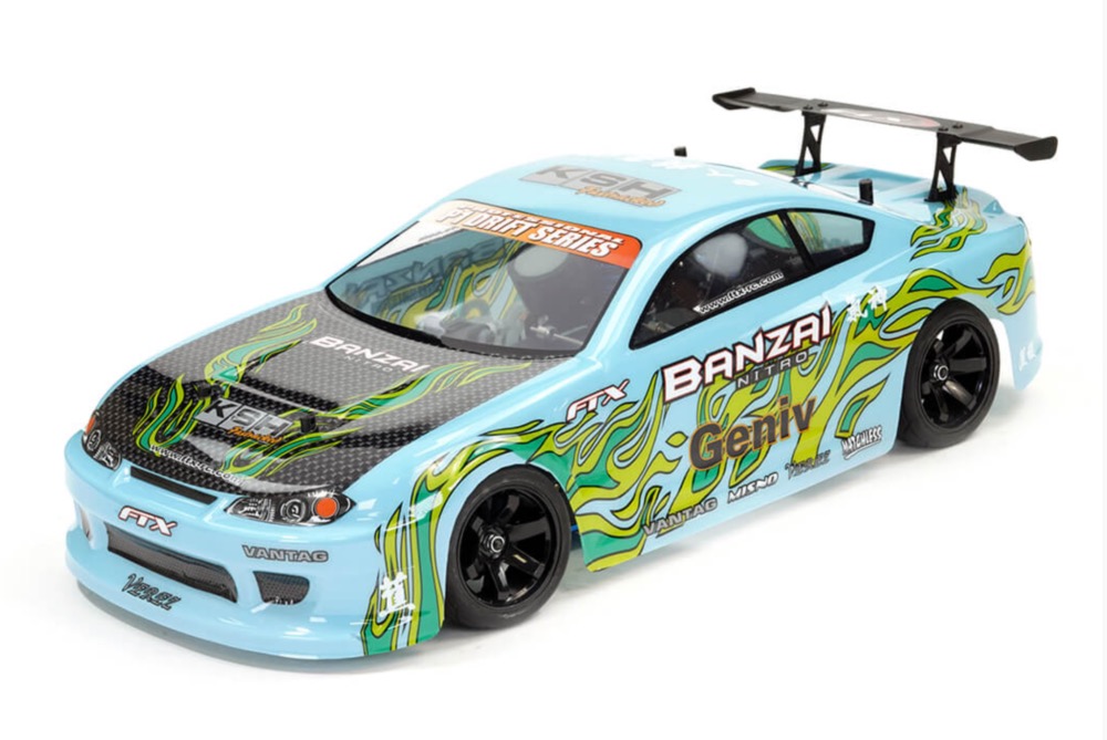 FTX BANZAI VOITURE 1/10 STREET/DRIFT THERMIQUE RTR FTX5534B