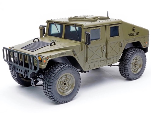 E-ZEE RC Hummer Military Truck 1/16 4WD Vert – EZ-G2069GN