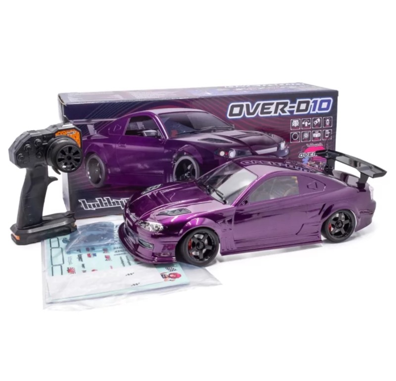 HOBBYTECH OVER-D10 DRIFT 1/10 Brushless - SANS LIPO/CHARGEUR