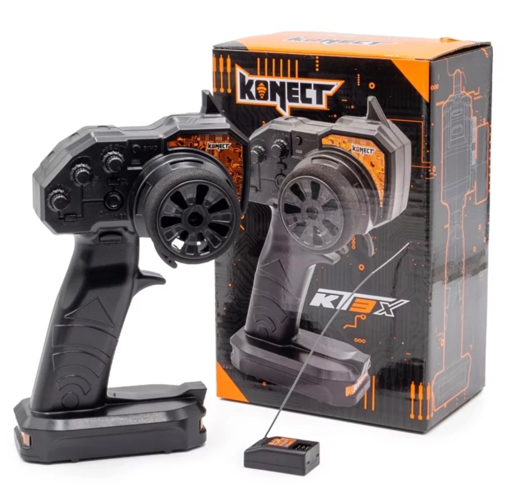 Ensemble Radio KONECT KT3X 2,4 GHz 3 Voies avec Récepteur – KN-KT3X/SET