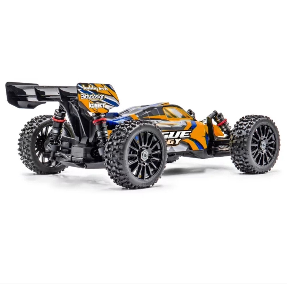 PACK ECO HOBBYTECH ROGUE BUGGY 1/8 BRUSHLESS ORANGE ACCUS ET CHARGEUR 100% RTR