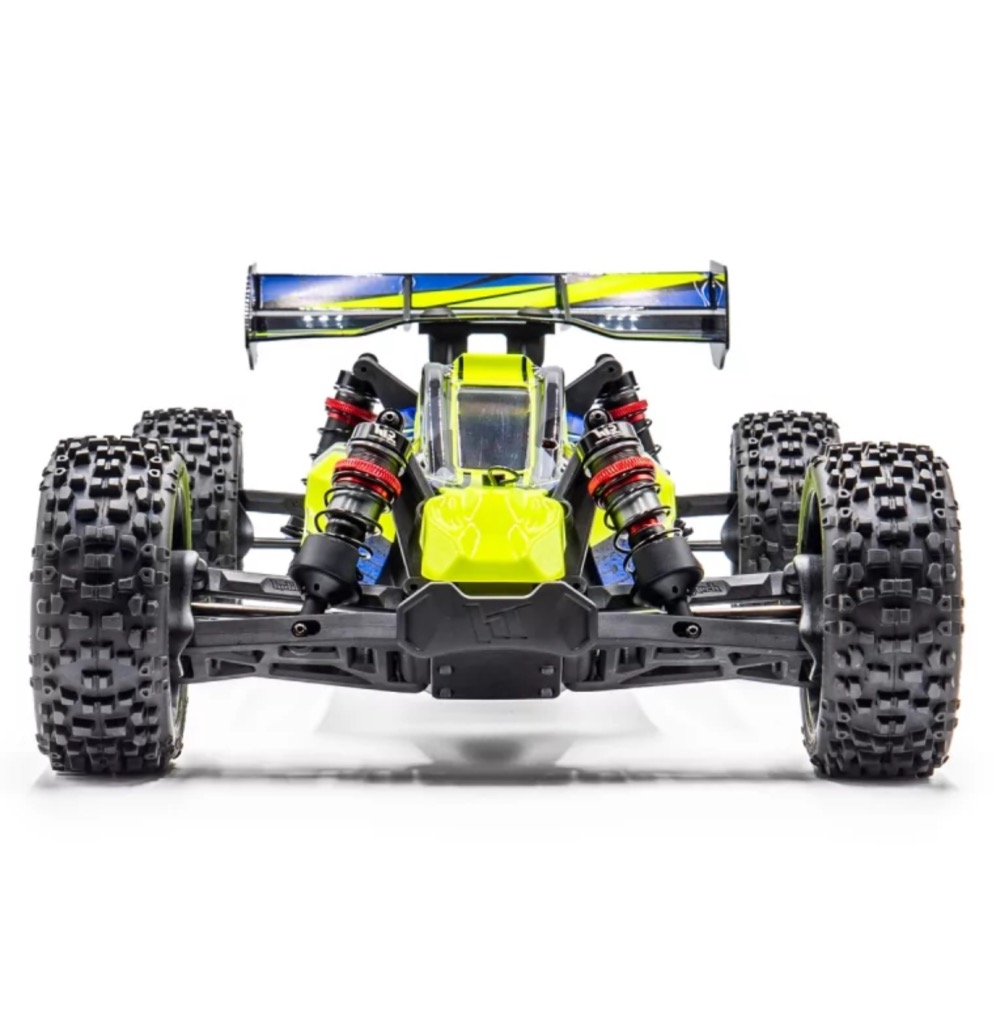 PACK ECO HOBBYTECH ROGUE BUGGY 1/8 BRUSHLESS JAUNE ACCUS ET CHARGEUR 100% RTR