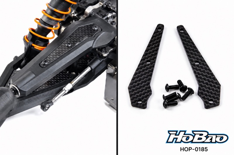 HOBAO HOP-0185 renfort carbone triangle supérieur avant Hyper VS2T