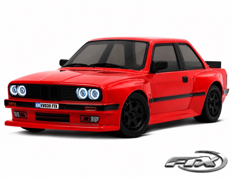FTX EVO 30 Rouge – Voiture RC 1/10 On-Road Drift 4x4 Prête à Rouler