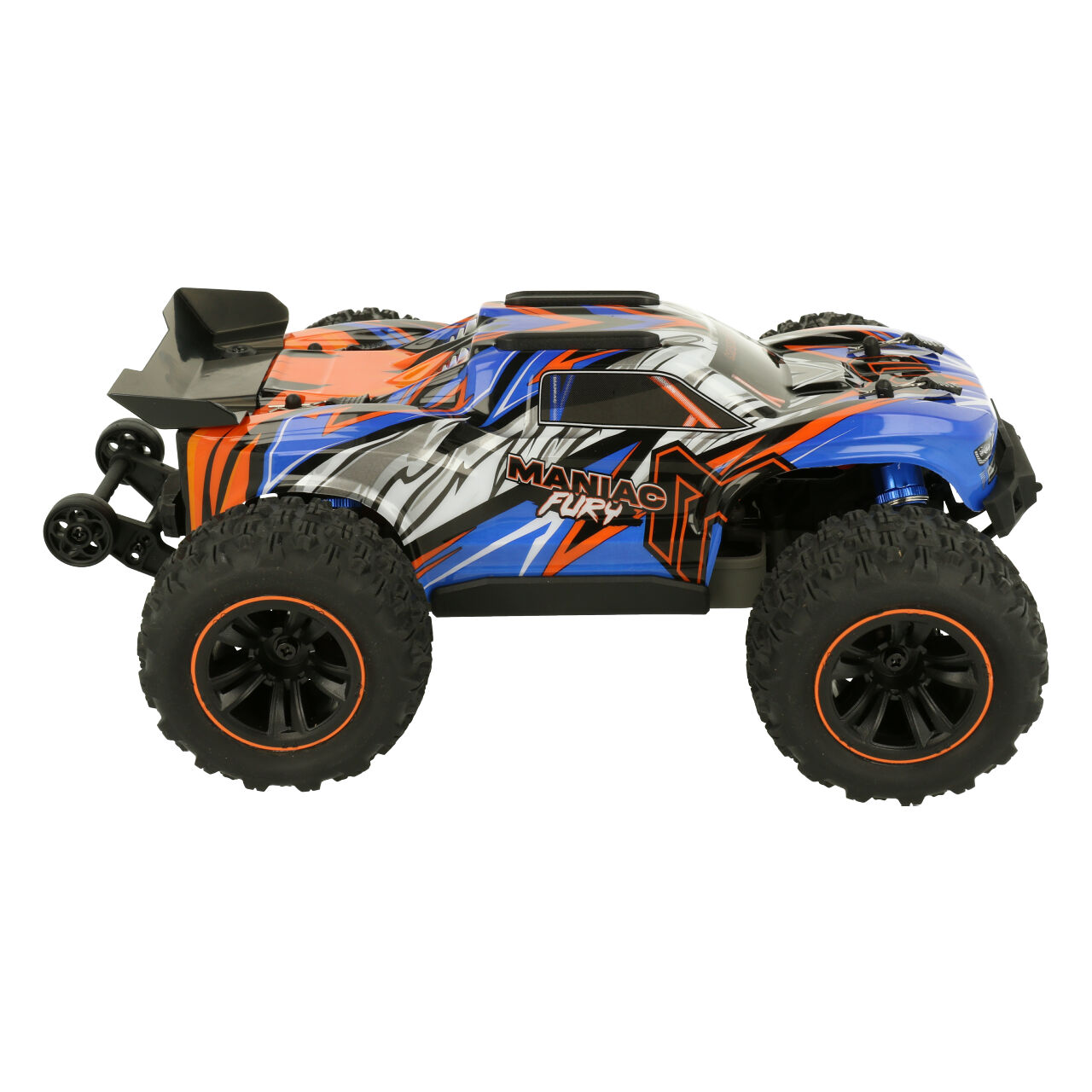 Hyper GO Fury Brushed Truggy rc 1/16 bleu et orange