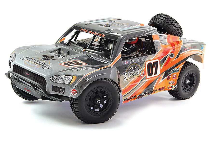 FTX ZORRO 1/10 THERMIQUE TROPHY TRUCK 4WD RTR - ORANGE