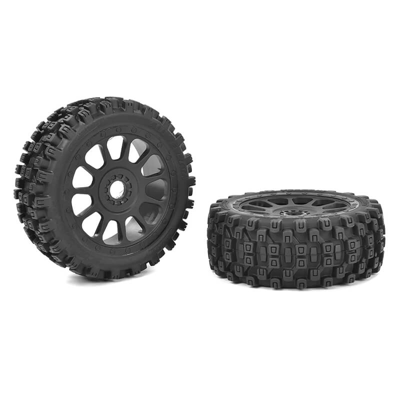 CORALLY OFFROAD PAIRE DE ROUES BUGGY scorpion xtb 1/8 C-00180-856